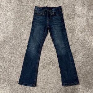 Girls Wrangler Kids Dark Blue Denim Jeans